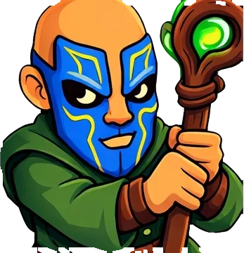 Hex the Cursebringer — Nature support hero in Nebulagon